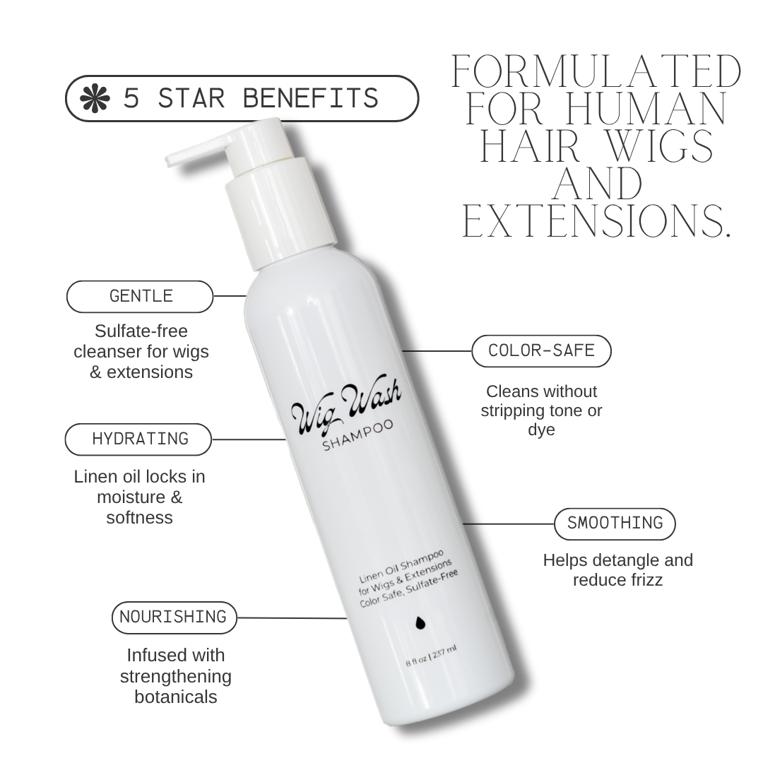 Wig Wash™ Linen Oil Shampoo 8oz