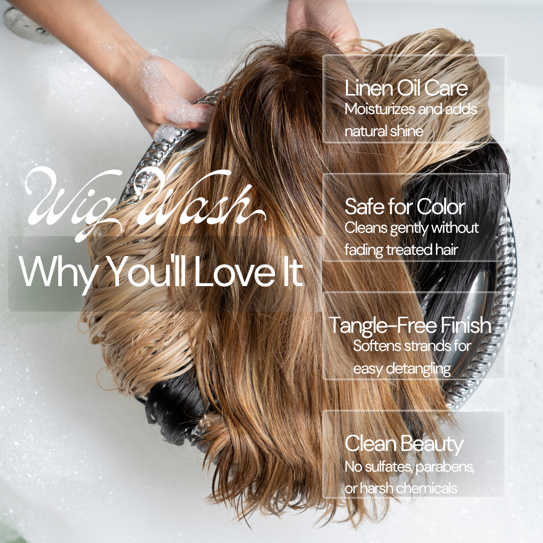 Wig Wash™ Linen Oil Shampoo 8oz