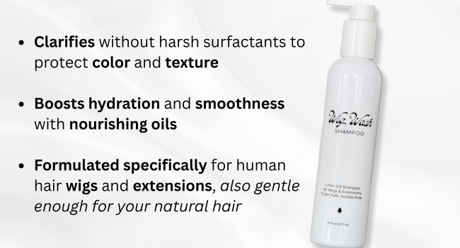 Wig Wash™ Linen Oil Shampoo 8oz