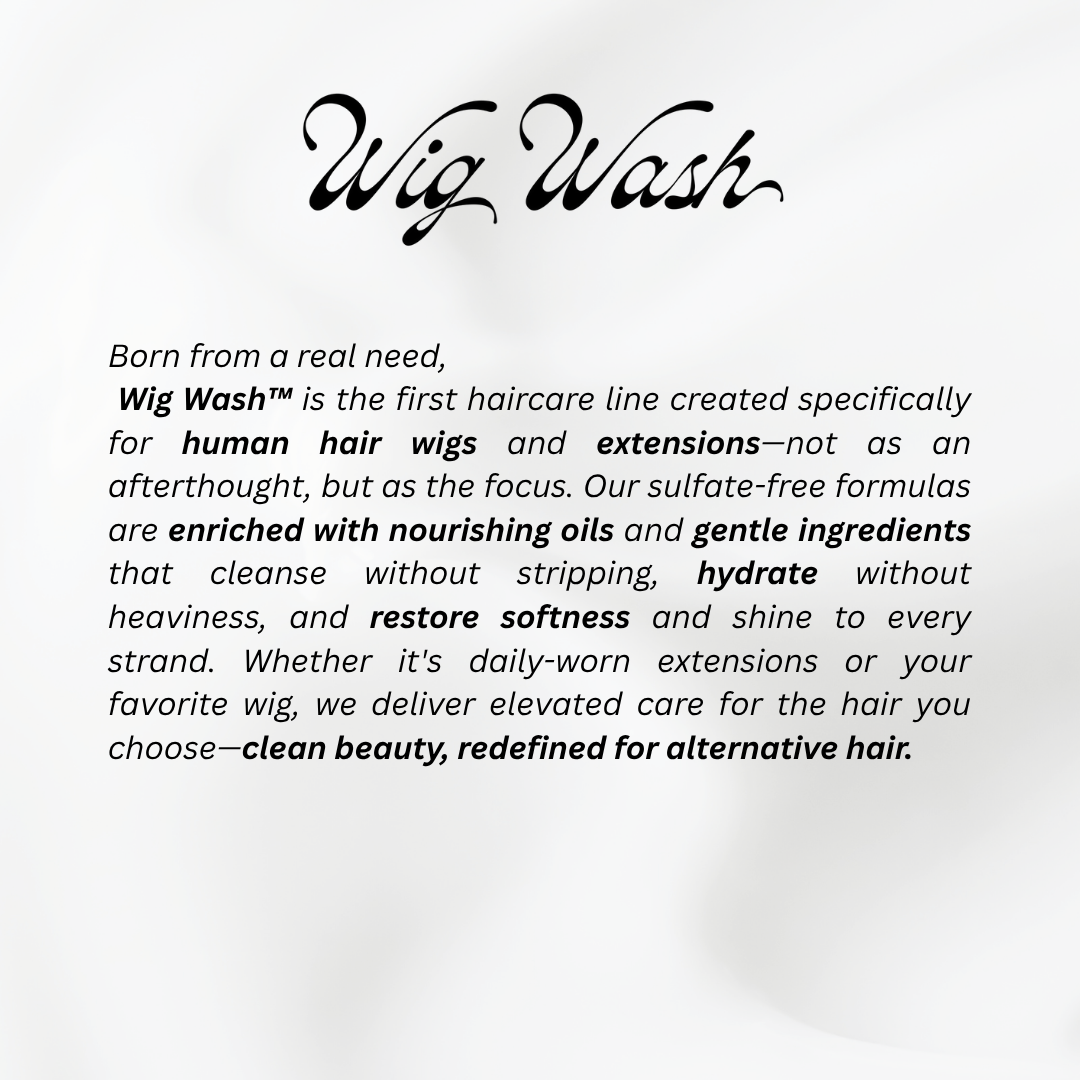 Wig Wash™ Linen Oil Conditioner 8oz