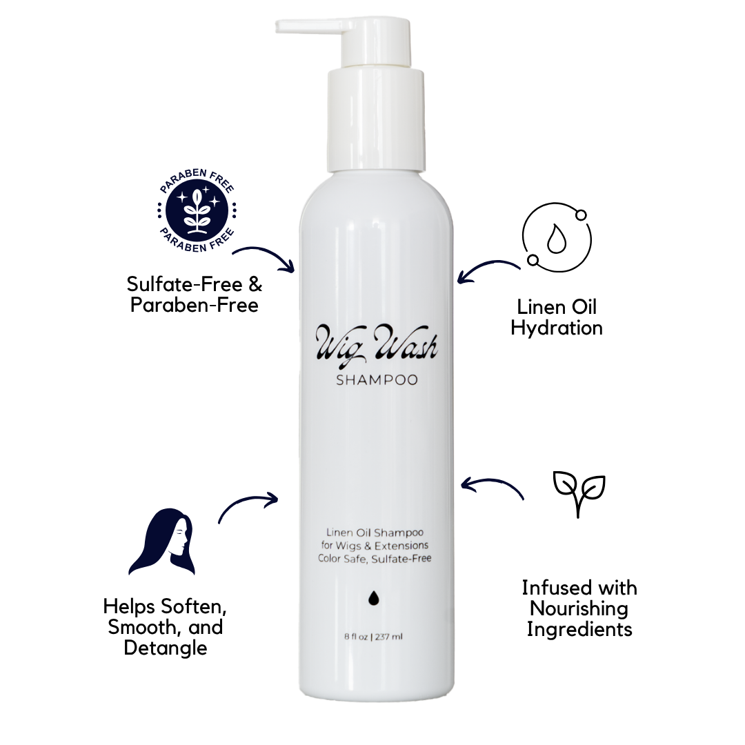 Wig Wash™ Linen Oil Shampoo 8oz
