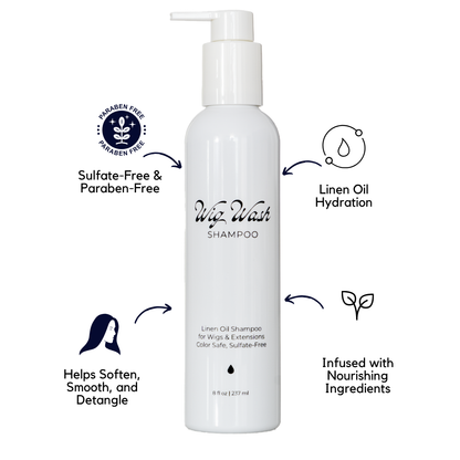 Wig Wash™ Linen Oil Shampoo  8oz