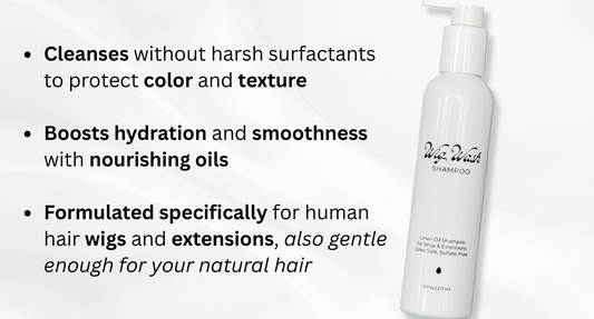 Wig Wash™ Linen Oil Shampoo  8oz