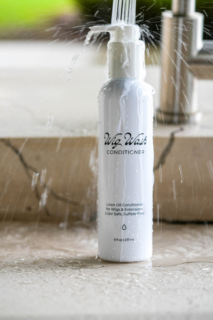 Wig Wash™ Conditioner for Human Hair Wigs & Extensions – Sulfate-Free