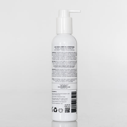 Wig Wash ™ Conditioner for Human Hair Wigs & Extensions – Linen Oil Formula (8oz)