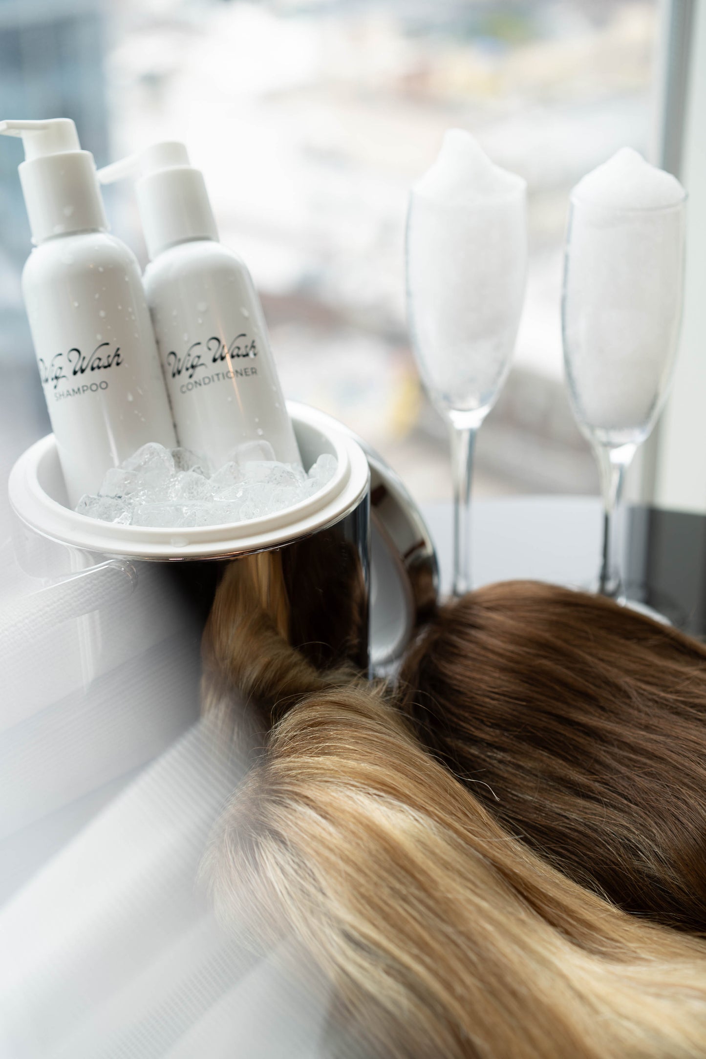 Wig Wash™ Conditioner for Human Hair Wigs & Extensions – Sulfate-Free