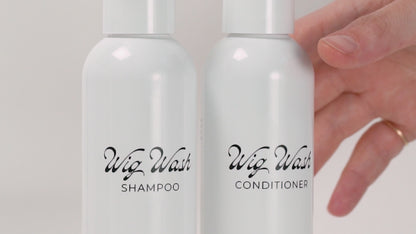 Wig Wash ™ Shampoo for Human Hair Wigs & Extensions – Linen Oil Formula (8oz)