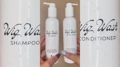 Wig Wash™ – Shampoo for Human Hair Wigs & Extensions (8 oz)