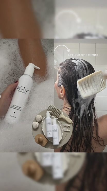 Wig Wash™ – Shampoo for Human Hair Wigs & Extensions (8 oz)