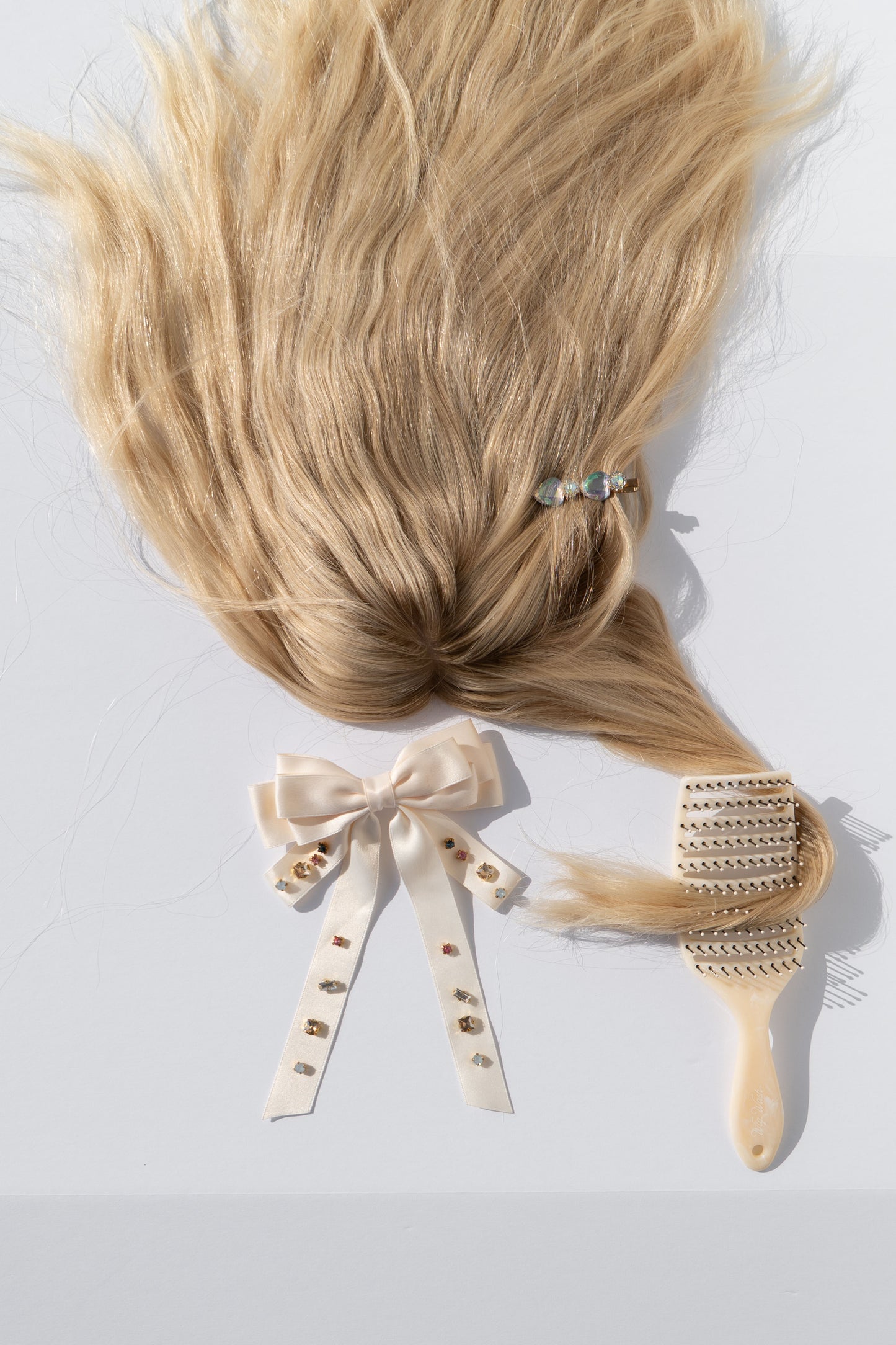 Wig Wash Vent Brush for Wigs & Hair Extensions – Detangling Brush for Faster Drying & Reduced Breakage