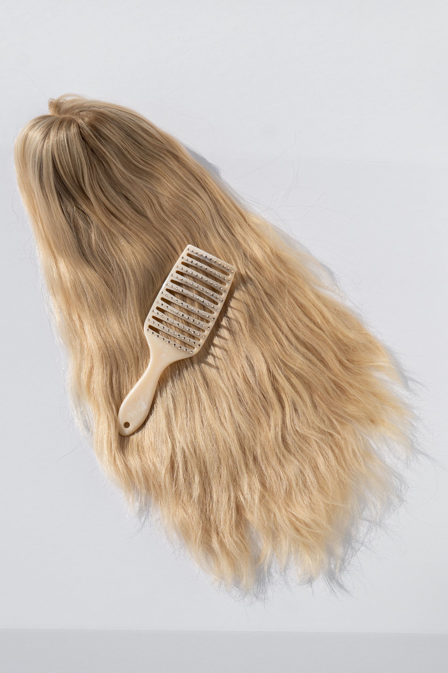 Wig Wash Vent Brush for Wigs & Hair Extensions – Detangling Brush for Faster Drying & Reduced Breakage