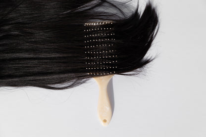 Wig Wash Vent Brush for Wigs & Hair Extensions – Detangling Brush for Faster Drying & Reduced Breakage